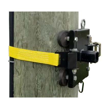 PORTABLE WINCH Système d'ancrage pour arbres et poteaux PORTABLE WINCH