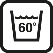 Lavable à 60 °C